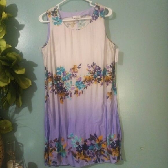Charming charlie floral slip dress - Picture 1 of 9